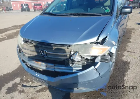 2012 Honda Odyssey Ex from USA, damaged, VIN 5FNRL5H43CB072111